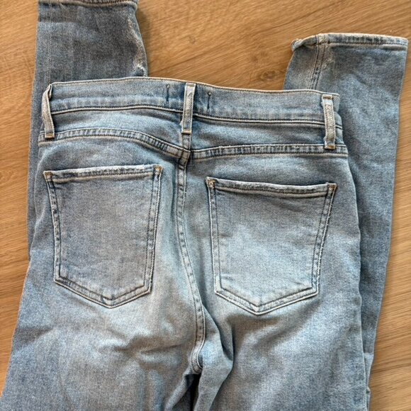 Agolde Nico High Rise Boyfriend Button Fly Jeans Size 24 Slim - Picture 8 of 8